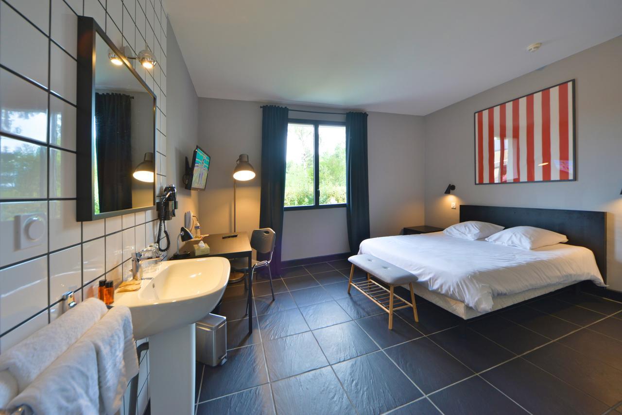 Logis - Hotel Restaurant La Mire วีเยร์ซง ภายนอก รูปภาพ